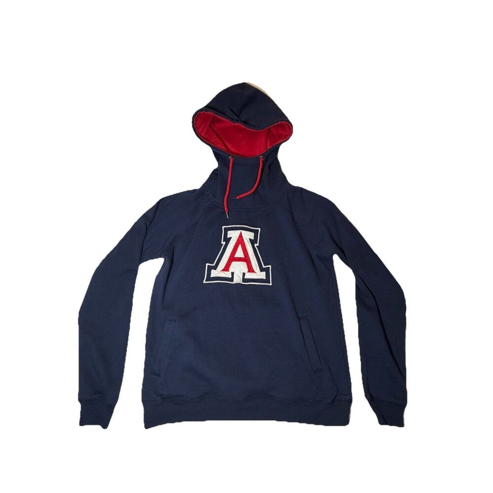 Colosseum Athletics Arizona Wildcats Women's Sweatshirt Navy Red White Size M